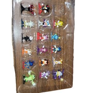 Sonic the Hedgehog Friends&Foes 1.5" Action Figure Set Diecast17 New *1 Missing